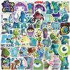 50pcs Funny  Moive Monsters Inc Stickers Cute Cartoon Decals Decoration Stationery Notebook Phone Graffiti Sticker Packing