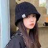 Hat Women'S Versatile Warm Ear Protection Big Head Knitted Hat Yarn Hat