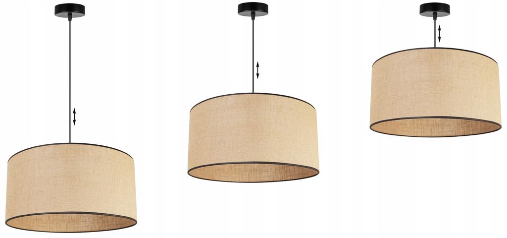 Hanging Lamp, Ceiling Chandelier, Lampshade 45 Cm