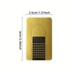 Nail art paper tray rectangular light therapy crystal nail extension golden finger tray nail glue finger tray