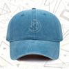 Pc Vintage Washed Hat with Moon Cat Design Unisex Solid Baseball Cap AllSeason Wear Ideal Gift for Weddings Parties and