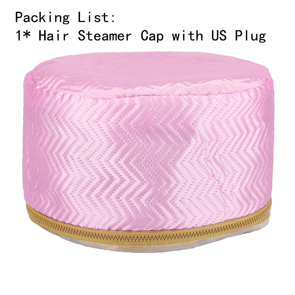 Thermal Treatment Heating Cap Adjustable Electric Steamer Mask Temperature Controlling Baking Oil Spa Home Hair Styling