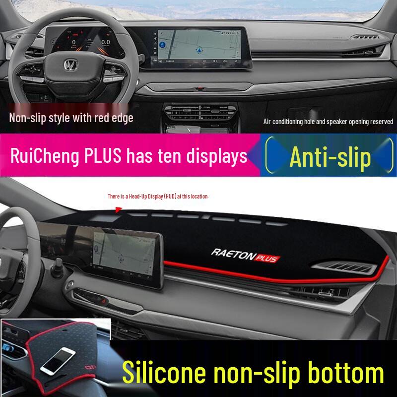 Changan Oshan X7 Plus/X5 Dashboard Sunshade Pad - Heat Insulation and Sun Protection for Center Console