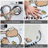 Cute Cartoon Capybara Welcome Front Door Mat Anti-Slip Outdoor Waterproof  Doormat Kitchen Balcony Entrance Rug Carpet