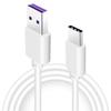 Cables & Adapters 2Pcs 2M 5A Usb Type C Super Fast Charging Cable For Huawei P20 Pro / P10 P9 White