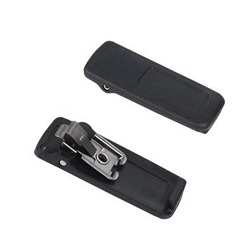 Replacement Battery Belt Clip ABS Two Way Radio Holder With Easy Installation For Quick Responses Emergencies