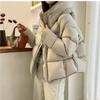 Puff Cloud Down Jacket Women's Short Skinny Turtle Back Bread Jacket Thickened Cotton Jacket