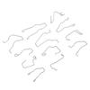 12pcs Headlight Bulb Retaining Spring Clips 5ZHSFULLKIT Metal Headlamp Bulb Holder Clip for H1 H3 H4 H7 Bulbs
