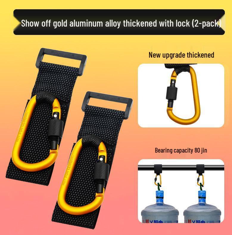 Univerzální hák na helmu a řídítka pro elektromobil, bez nutnosti vrtání.