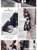 Trendiges Sommer 2019 Blumenmuster Schlankmachendes Koreanischer Stil Kleid für Frauen und Studentinnen