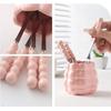 Creative Fruit Fork and Spoon Set Candy Color Coffee Dessert Spoon Ceramic Storage Tank  Watermelon