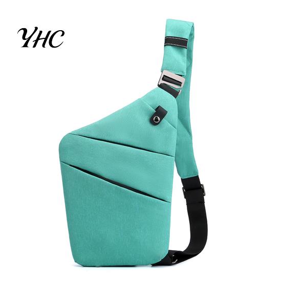 Security Anti-theft Bag Anti Theft Travel Slim Sling Large Capacity Zipper Closure Adjustable Crossbody for Women Men Functional Shoulder