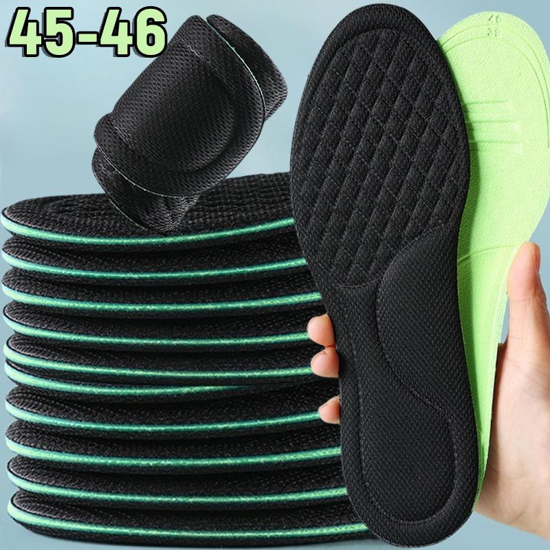 Memory Foam Orthopedic Insoles 20 Pairs Shock Absorbing Deodorizing Inserts for Sports Shoes Comfort Insoles for Men Women