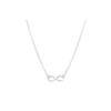 & Co.. Infinity Series Schleifenanhänger 925 Silber Halskette Damen Halskette 26758432