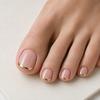 Easy to Apply Full Cover Design Ring Plastic Golden Tone 14 Cm 24 Pcs