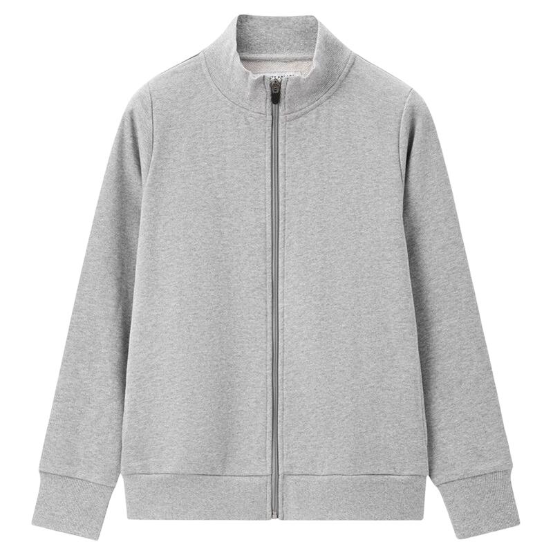 

Giordano Women s Solid Color Stand Collar Zip-Up Sweatshirt XL