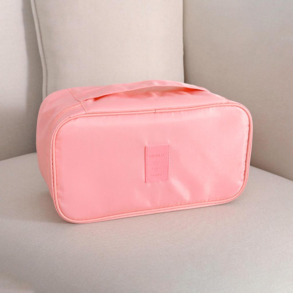 Tragbare Reise-Aufbewahrungstasche, multifunktionale BH-Unterwäsche-Organizer-Taschen, Kulturbeutel, Kosmetiktasche für Outdoor-Reisen