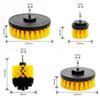 3/4Pcs Power Scrubber Brush With Cleaning Showers Tubs Bathroom Tile Grout Carpet Drill Drill Scrub Brush For Brush Attachment
