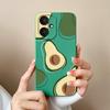 Cover Posteriore Per Xiaomi Poco F5 Pro X6 Pro F6 M6 Custodia per Telefono Avocado Carino Fiore Bello Protezione Fotocamera Opaca Custodie in Silicone Morbido Guscio Capa Per Xiaomi