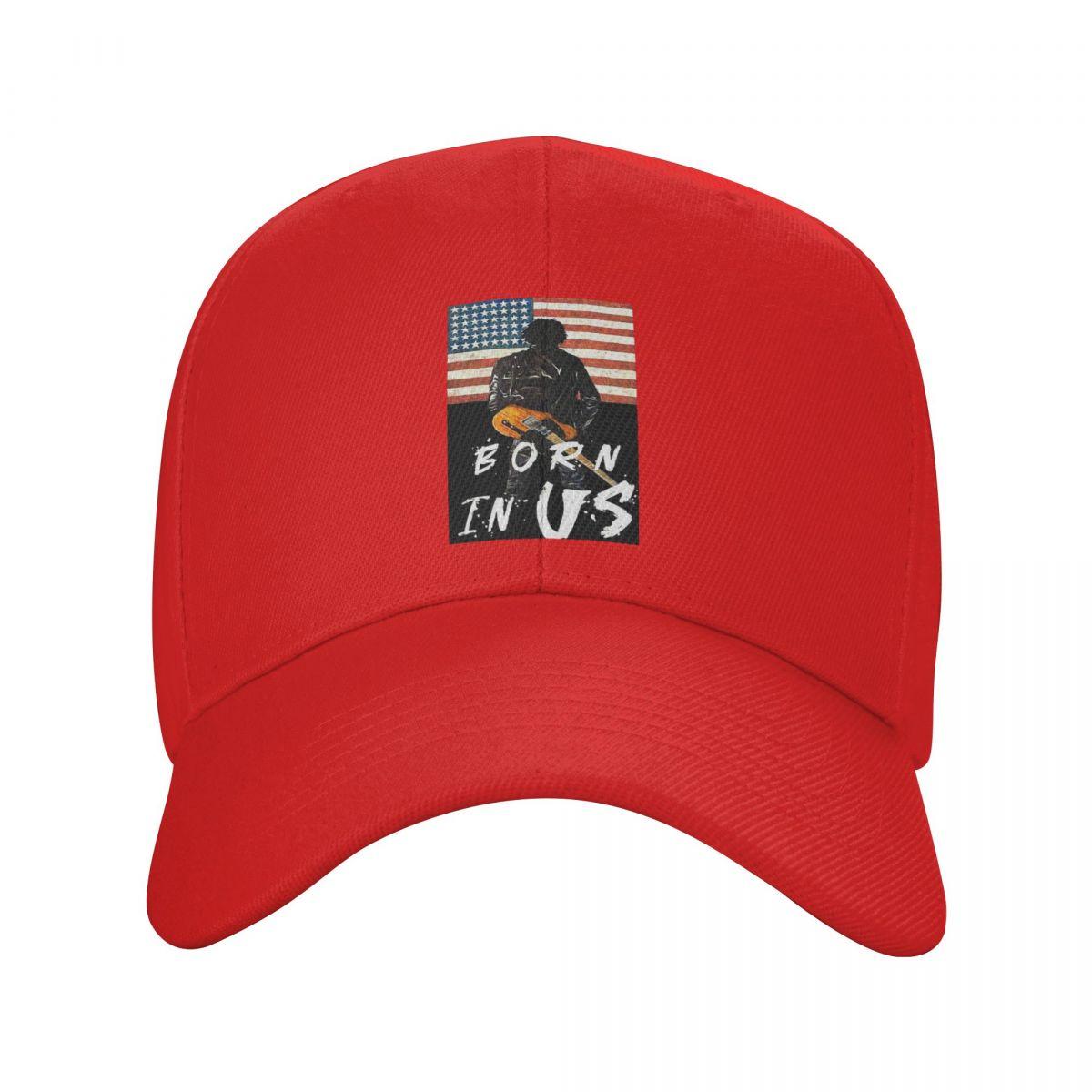 Bruce Springsteen The Legend Guitaris America Baseball Caps Snapback Men Women Hats Adjustable Cap Hiphop Baseball Hat Casquette One Size