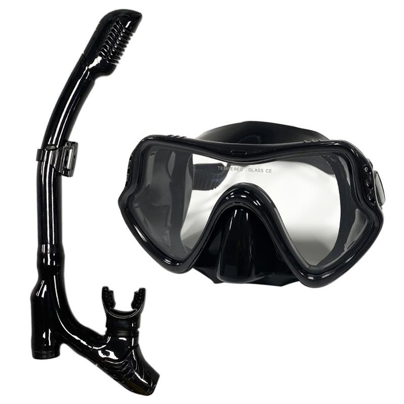 Snorkeling Goggles Full Dry Snorkel Set
