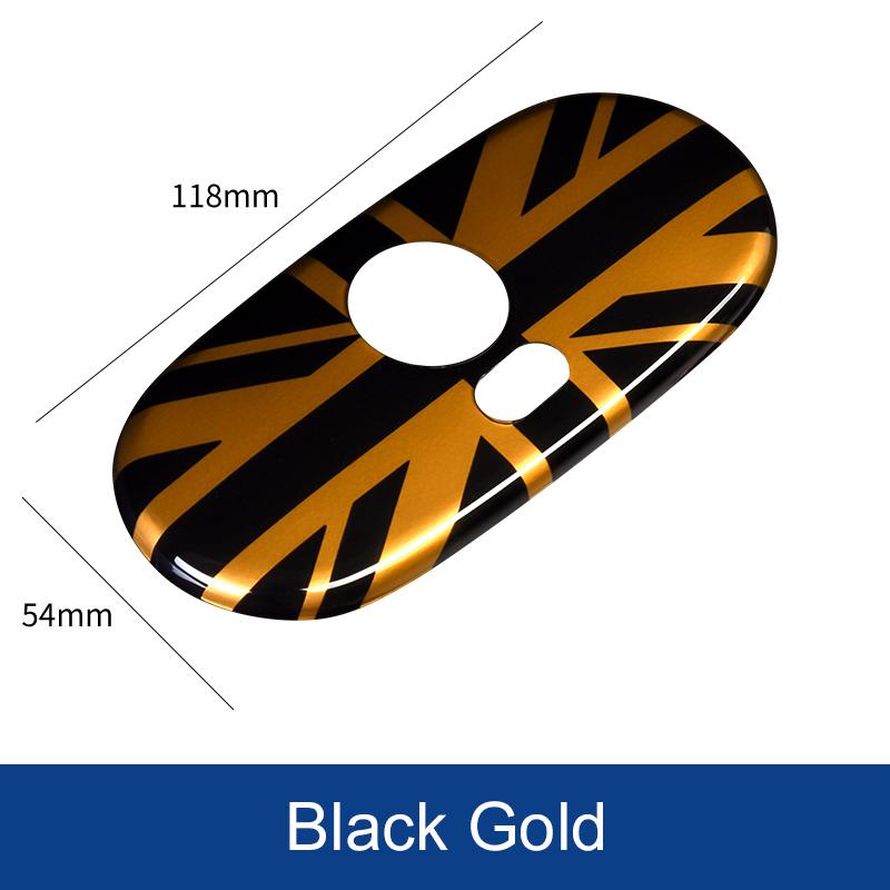 Car Rearview Mirror Adjustment Panel Decorative Stickers Cover Styling Accessories For Mini Cooper R50 R52 R53 2001 2002 2003 04 njbwy33