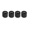 4pcs Metal Volume Tone Control Knob Dome Knob Set with Inner Hexagon Spanner for Electric Guitar Bass