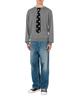 MOSCHINO Tie Merino Wool Knit