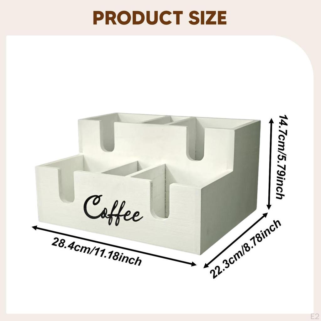 Kaffee-Station Organizer Bar-Werkzeughalter Tasse und Gewürze für Restaurant