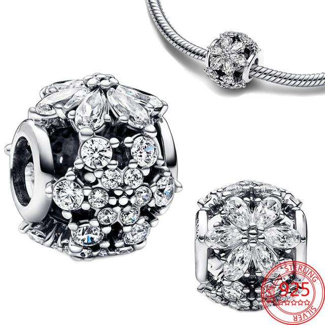 Weihnachten Rotes Rentier Murano Baumeln 925 Sterling Silber Charms passen Original 925 Perlen Armband Anhänger für Frauen Schmuck Geschenk