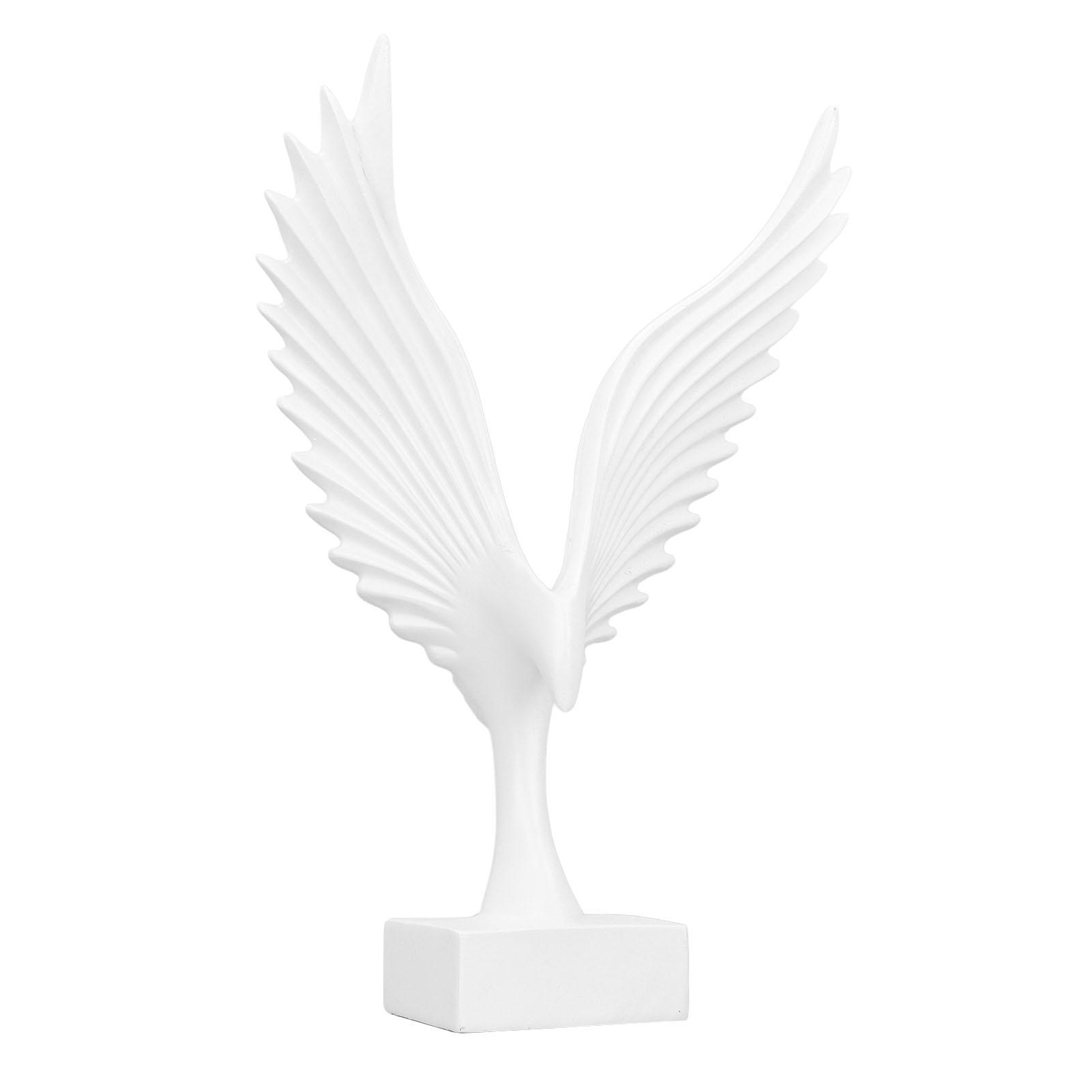 Абстрактная фигурка орла Декоративная геометрическая смола Животное Крыло Скульптура Украшение для гостиной
