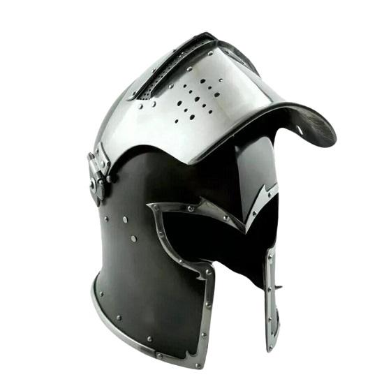 Medieval Barbuta Helmet Armour Helmet Roman Knight Helmets with Liner