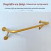 Wall-Mounted Clothing Display Rack for Women's & Children's Wear Stores