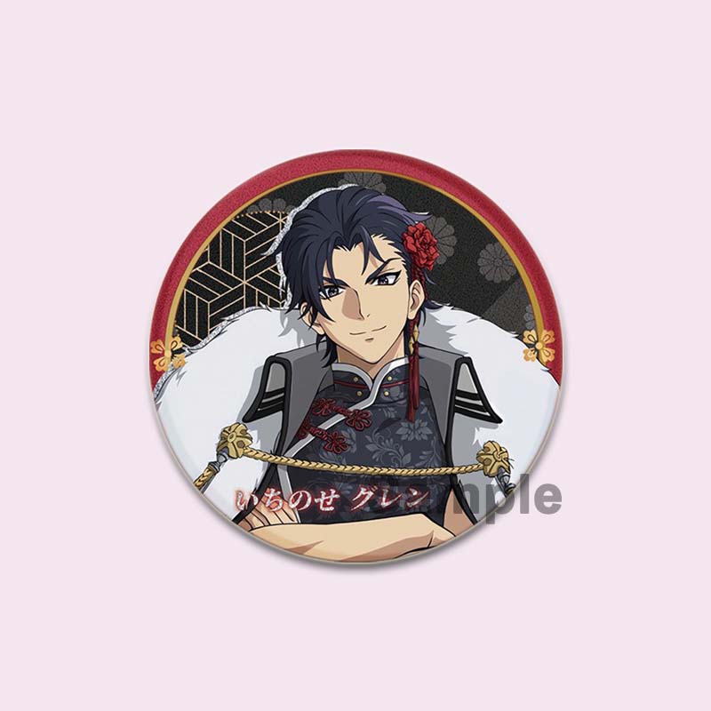 Cartoon Style Badge Anime Seraph of The End Brooches on Backpack Clothes Handmade Round Enamel Pins for Jewelry Gifts Accessorys KTJ