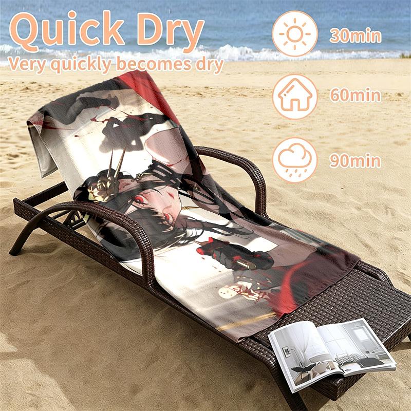 Spy x Family Beach towels also serve as bath towels summer essential a musthave for the outdoors the beach and the pool