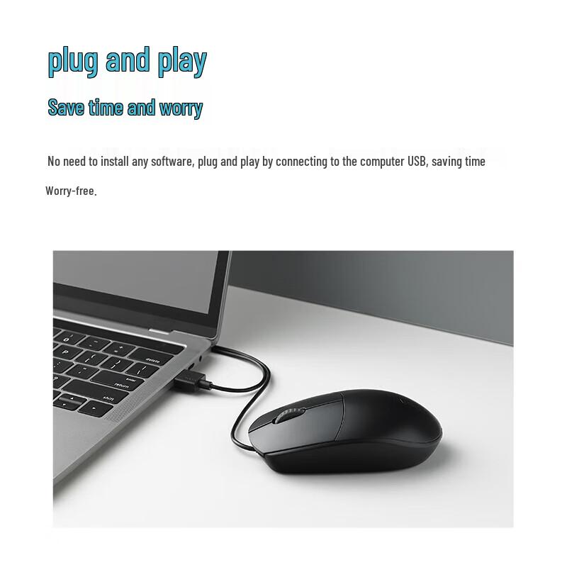 Rapoo N100 Wired Mouse