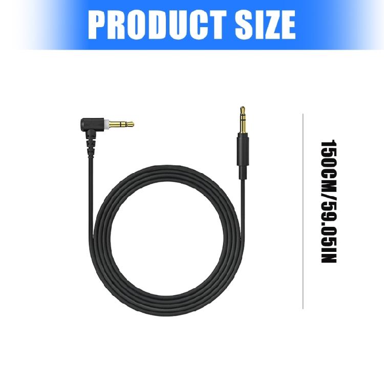 Premium 3.5mm Auxiliary Cord Right Angled Connectors Flexible Durability Audios Cable for 100A H600A 100ABN H800 H9OON 1A 1R