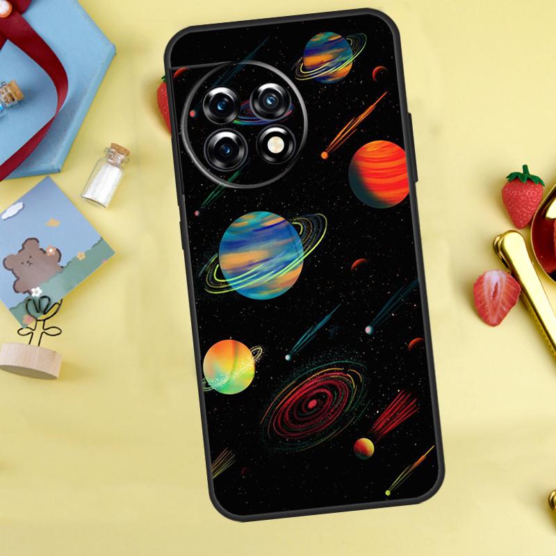 Magic Space Planet Case For OnePlus 15 13 12 11 9 10 Pro 13T 13R 12R 10T 8T Nord 5 CE 3 4 2 Lite N20 N30 Cover