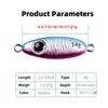 Sea Fishing Lure Jigging Bait Long Casting Laser Big Eye5.5g-21gMetal Hard Bait Bass Red Snapper Special Fake Bait