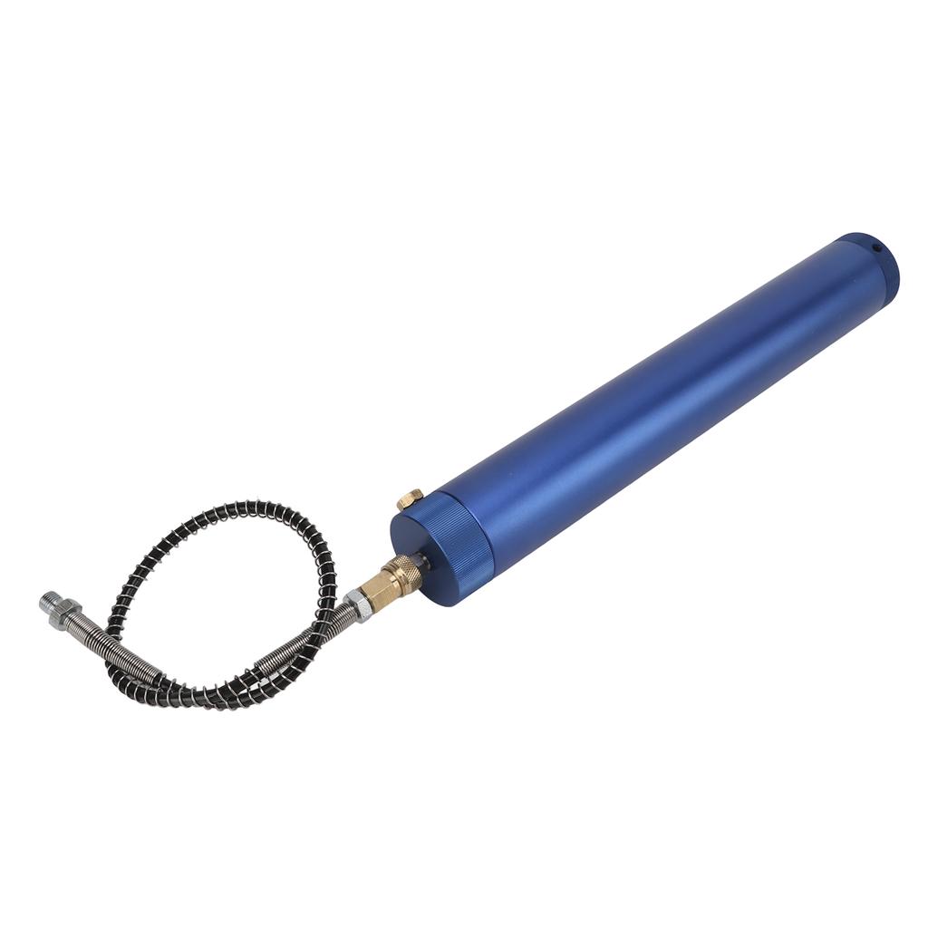 High Pressure Air Filter 4500psi Aluminium Alloy L340mm OD50mm Blue Oil Water Separator for