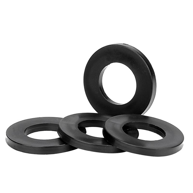 M2 M2.5 M3 M4 M5 M6 M8 M10 M12 M14 M16 M20 Black Nylon Flat Washer Plastic Sealing Hard Washers Insulation Gasket Ring