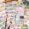 20sheets Four Seasons Scenery Series Ins PET+Washi Dual Material Stickers Book Creative Collage DIY Scrapbook Aesthetic Stickers
