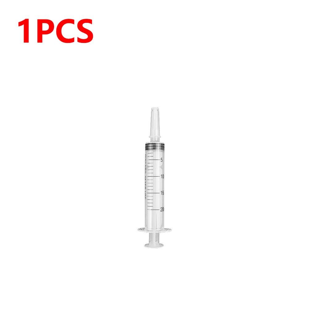 2-150ml Syringe Large Capacity With 100cm Hose Pump Measuring Washable Injector For Industrial Pet Food Feeding Oil Glue Fluid