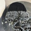 Cute Strap Fleece Knitted Pullover Hat Children Autumn and Winter Warm Ear Protection Wool Hat Shows Small Face