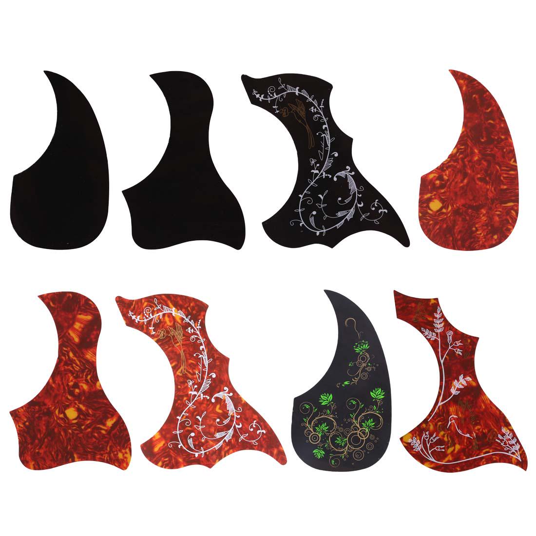 

1шт народных акустическая гитара Pickguard самоклеящиеся выбрать гвардии стикер для частей, акустическая гитара