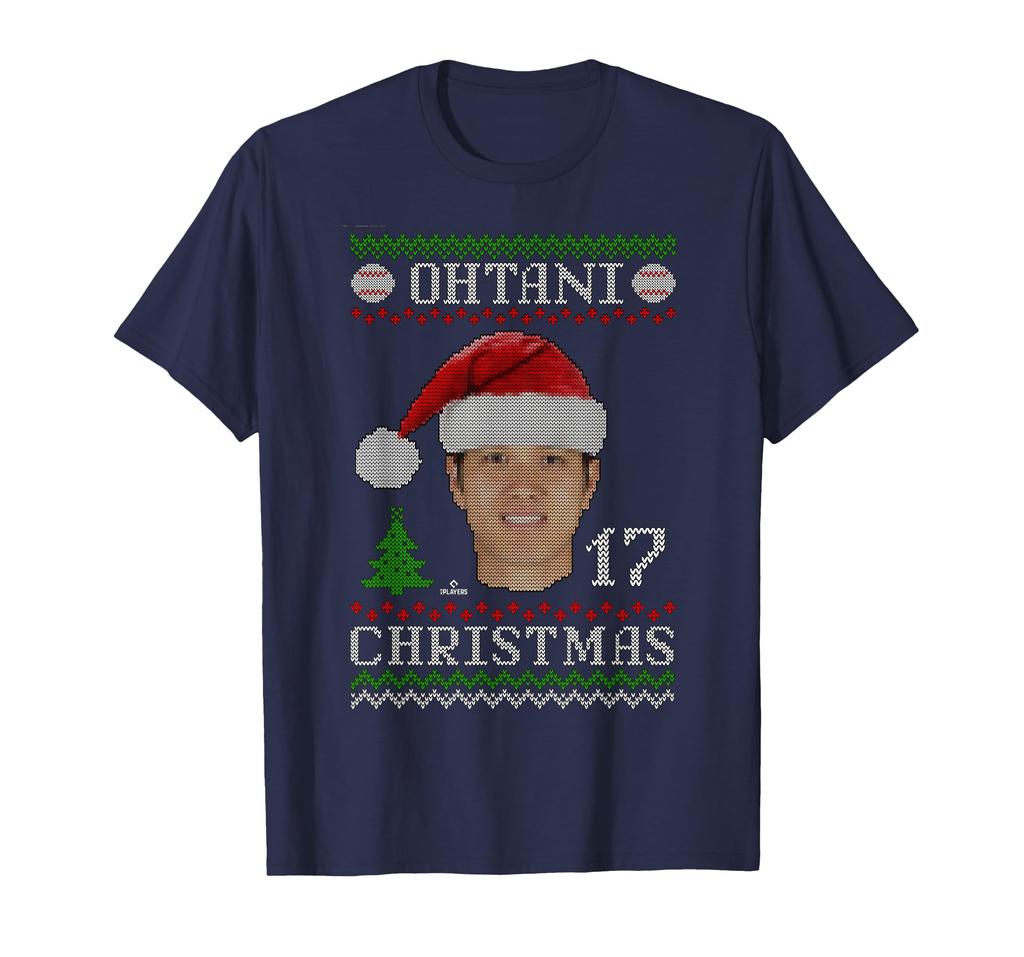 Shohei Ohtani Los Angeles Baseball Christmas Sweater MLBPA T-Shirt