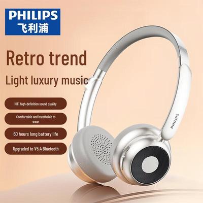 Philips Retro Wireless Bluetooth Over-Ear Headset