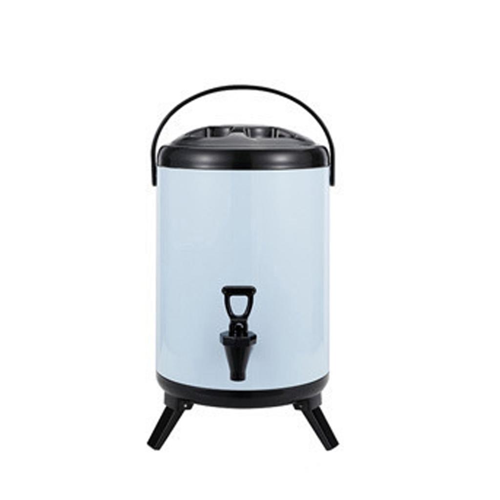 Isolierter Heiß- und Kaltgetränkespender Eimer Edelstahl Getränkespender mit Zapfhahn für