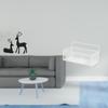 Elegant Figurine And Metal Wall Hanging Basket Set for Living Room Study Balcony Kitchen Bathroom