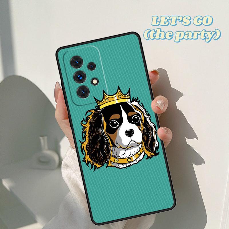 Cavalier King Charles Spaniel Phone Case For Samsung A42 A31 A40 A51 A71 A32 A80 A91 A52 A72 A73 A20e A21S A50 A70 A11 A12 Cover